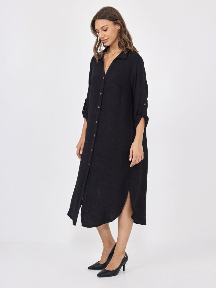 שמלה שרוול קלאפה