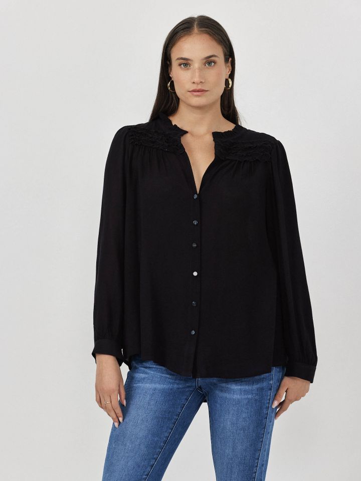 חולצה קרפ וואל