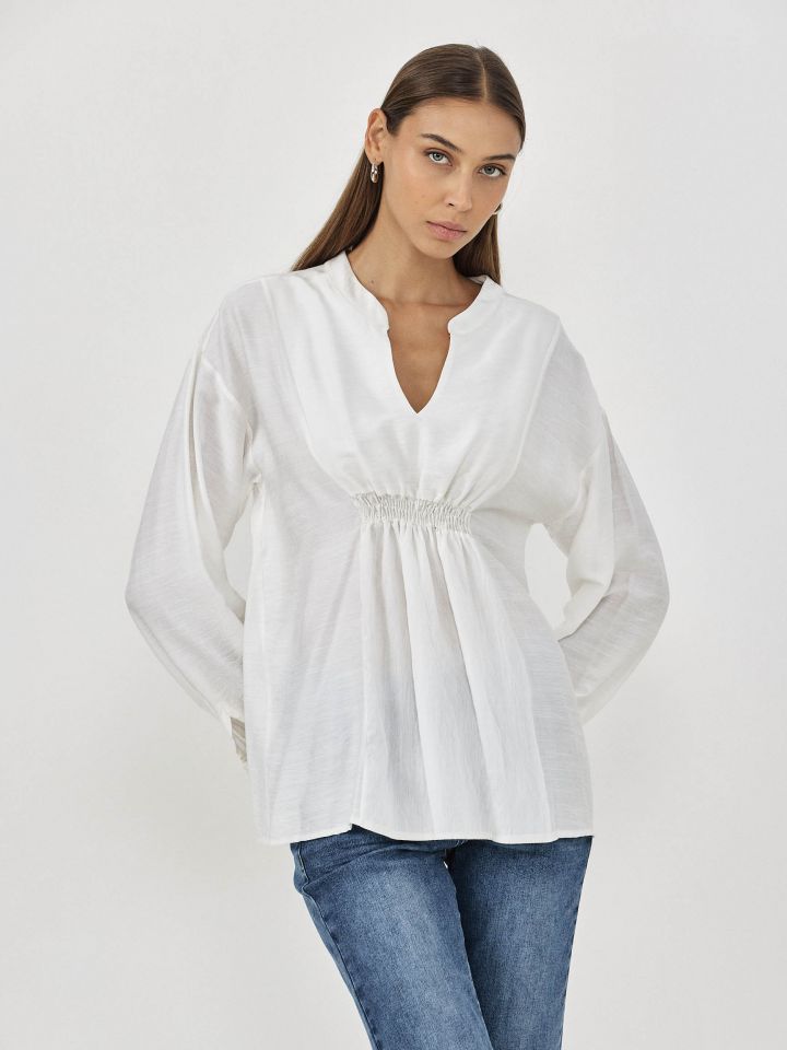 חולצה אריג וי