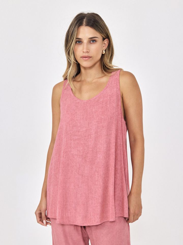 גופיה אריג סטונווש