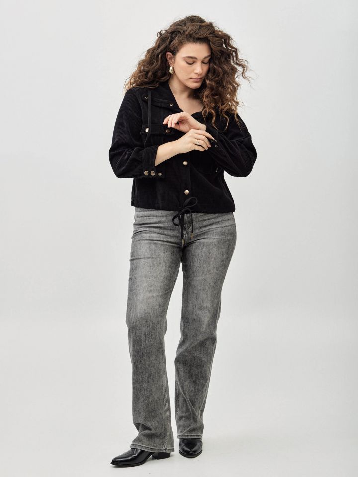 ג`קט קורדרוי עבה