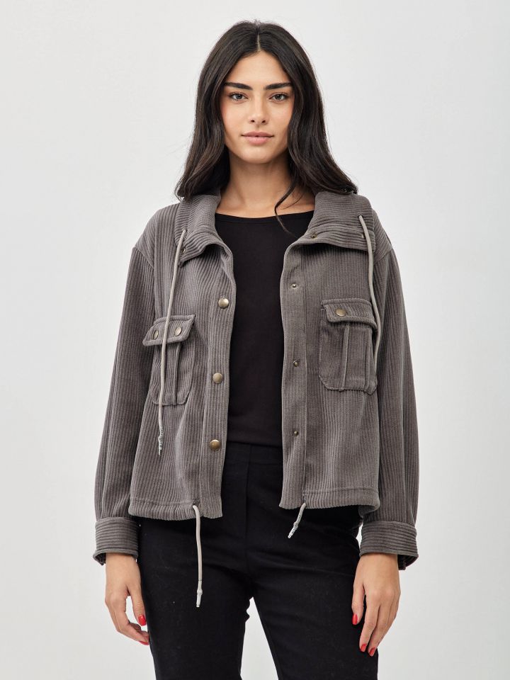 ג`קט קורדרוי עבה