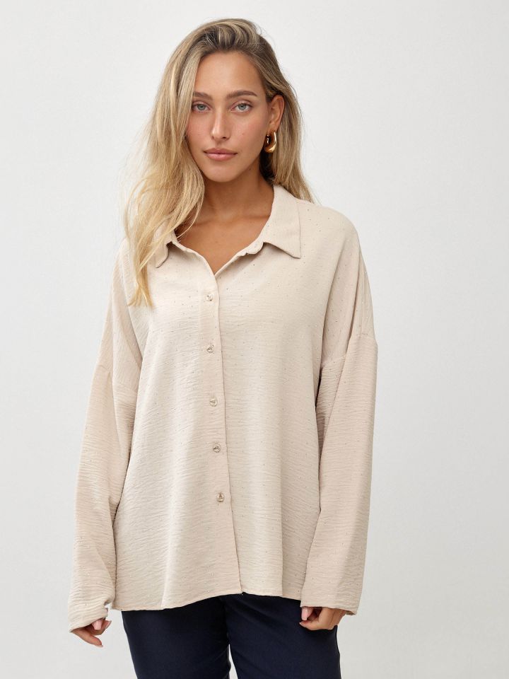 חולצה קרפ אבנים