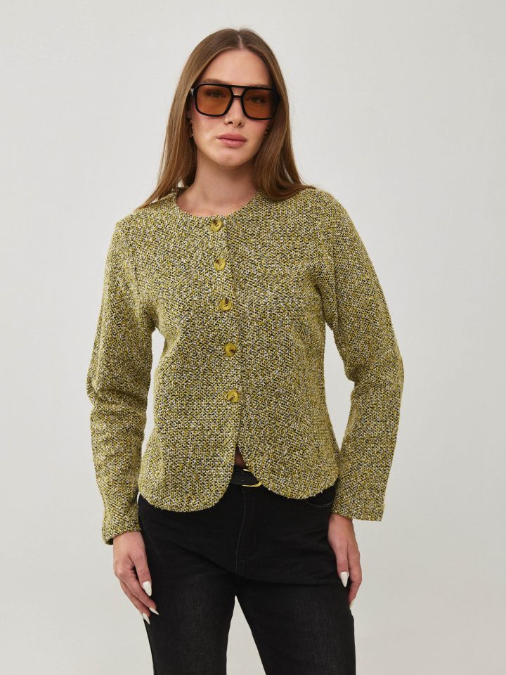 ג`קט בוקלה סריג