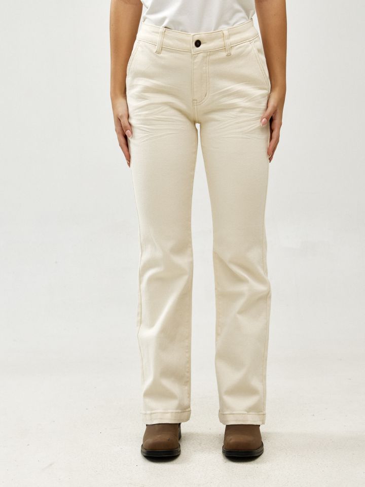 מכנסיים דריל כיסים צד