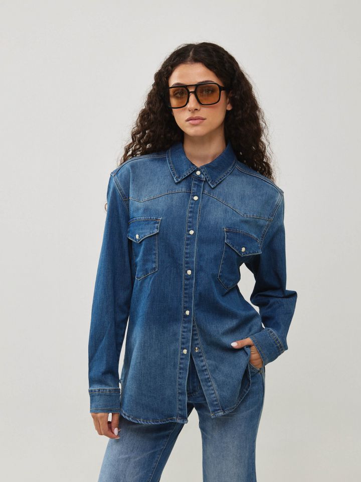 טוניקה ג`קט ג`ינס