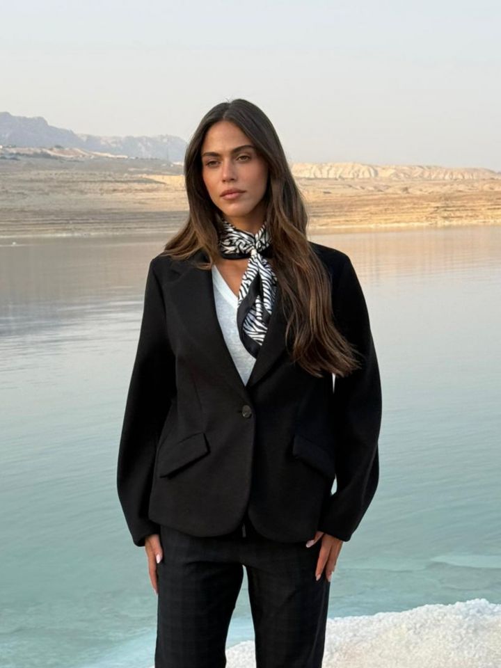 מעיל צמר עבה