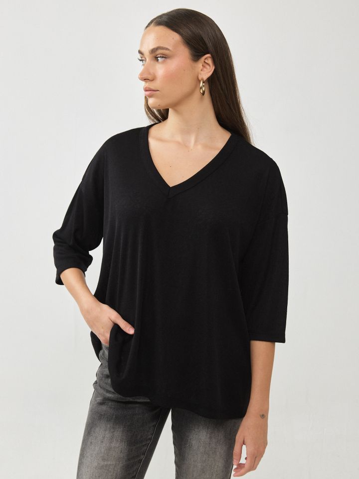 חולצה סריג פלאם