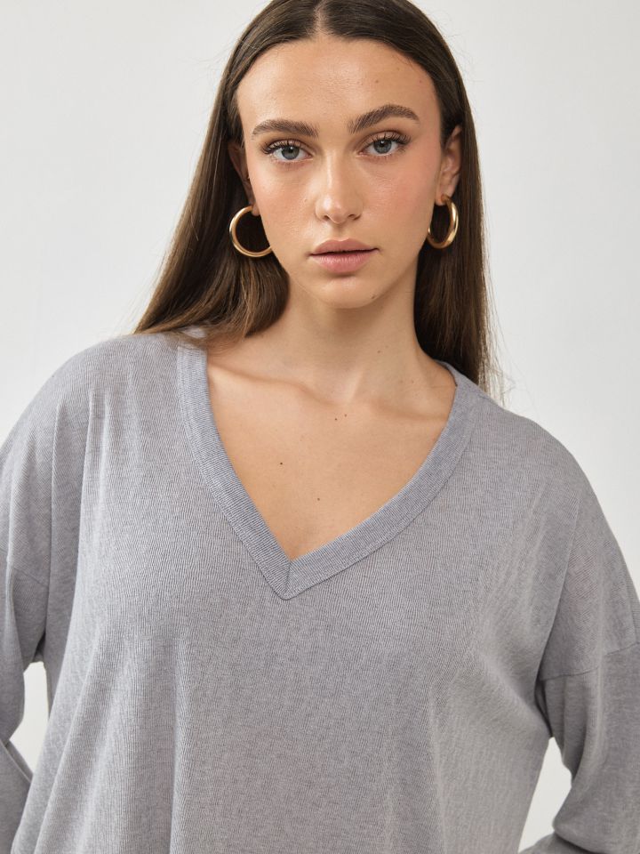 חולצה סריג פלאם