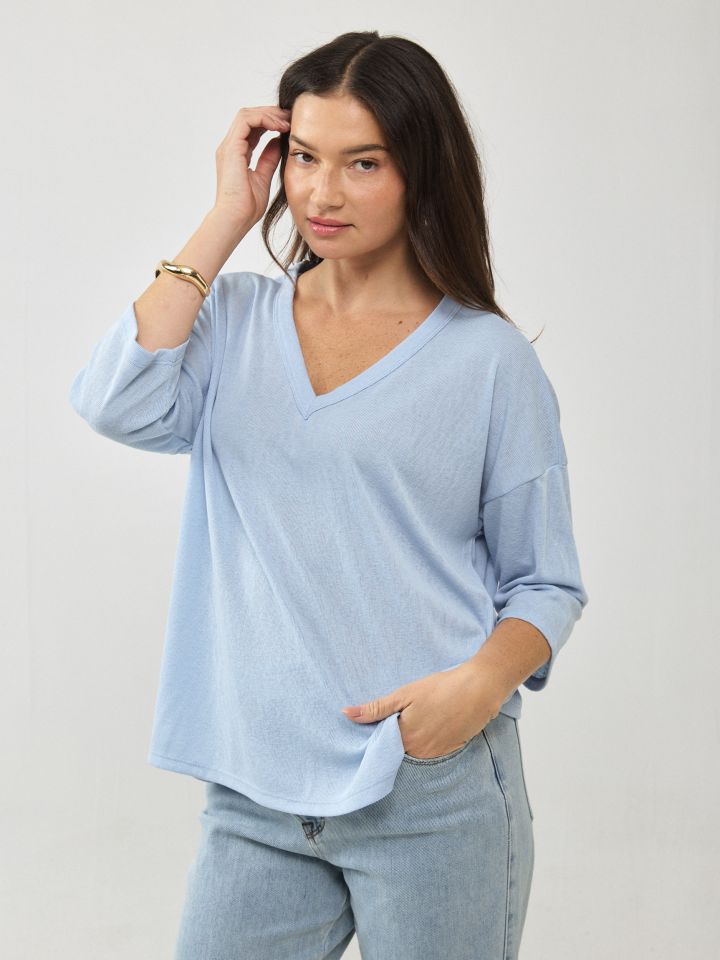 חולצה סריג פלאם