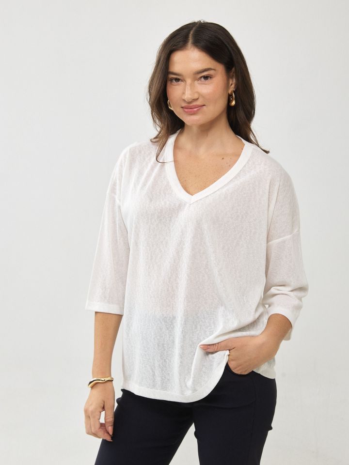 חולצה סריג פלאם