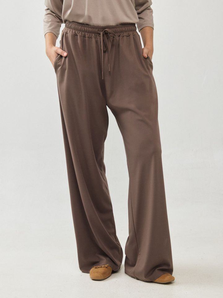 מכנסיים ג`רסי דק