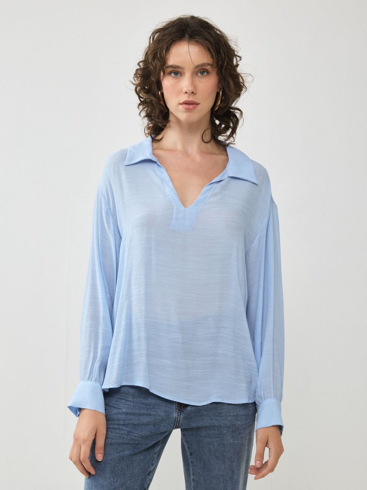 חולצה אריג גאזה