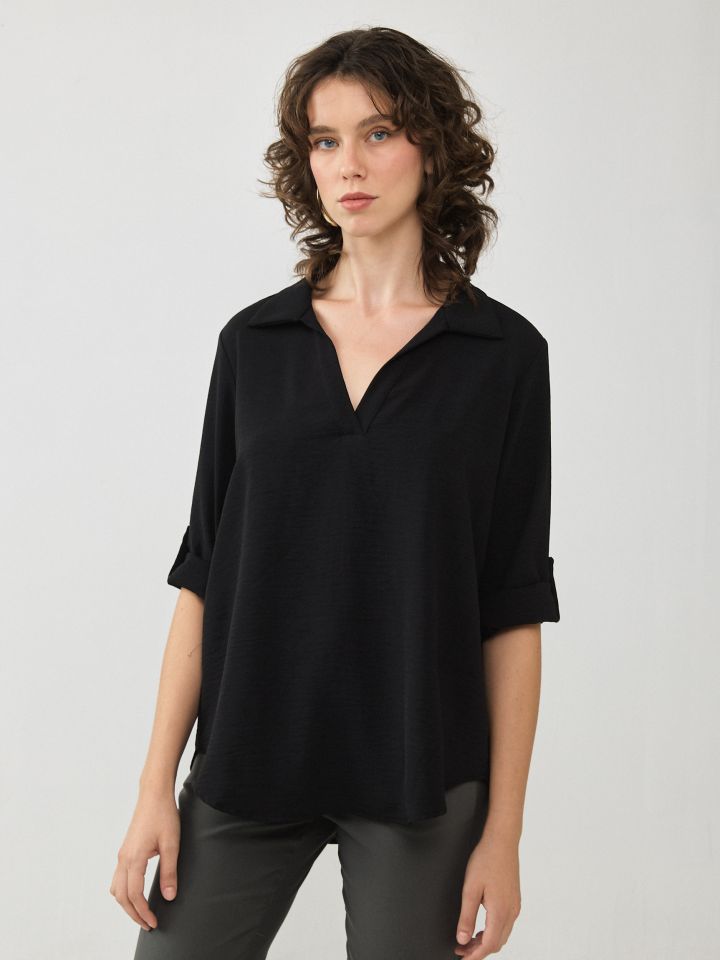 חולצה שרוול קלאפות