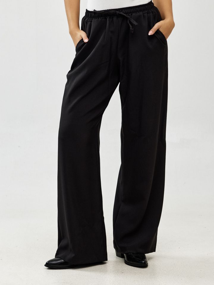 מכנסיים גומי כיסים שרוך