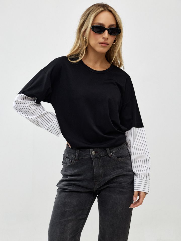 חולצה שילוב פרקל