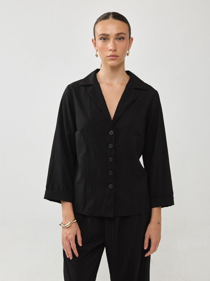 חולצה ג`קט צווארון