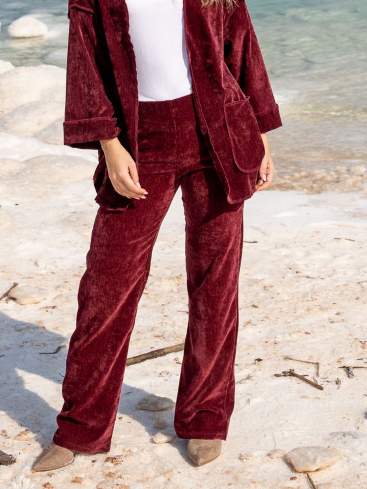 מכנסיים קטיפה שניל