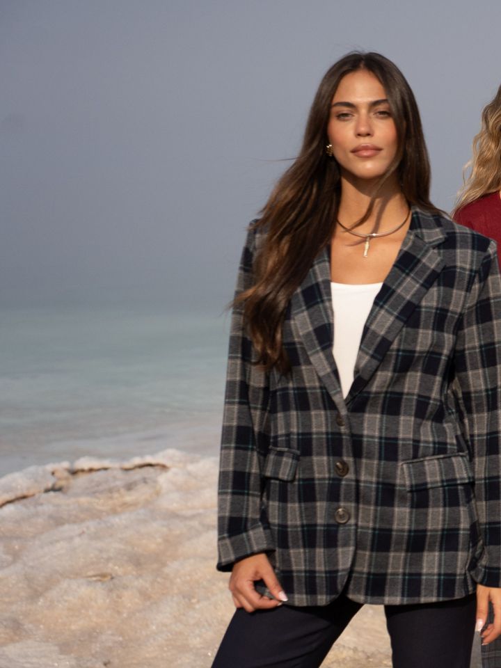 מעיל משבצות