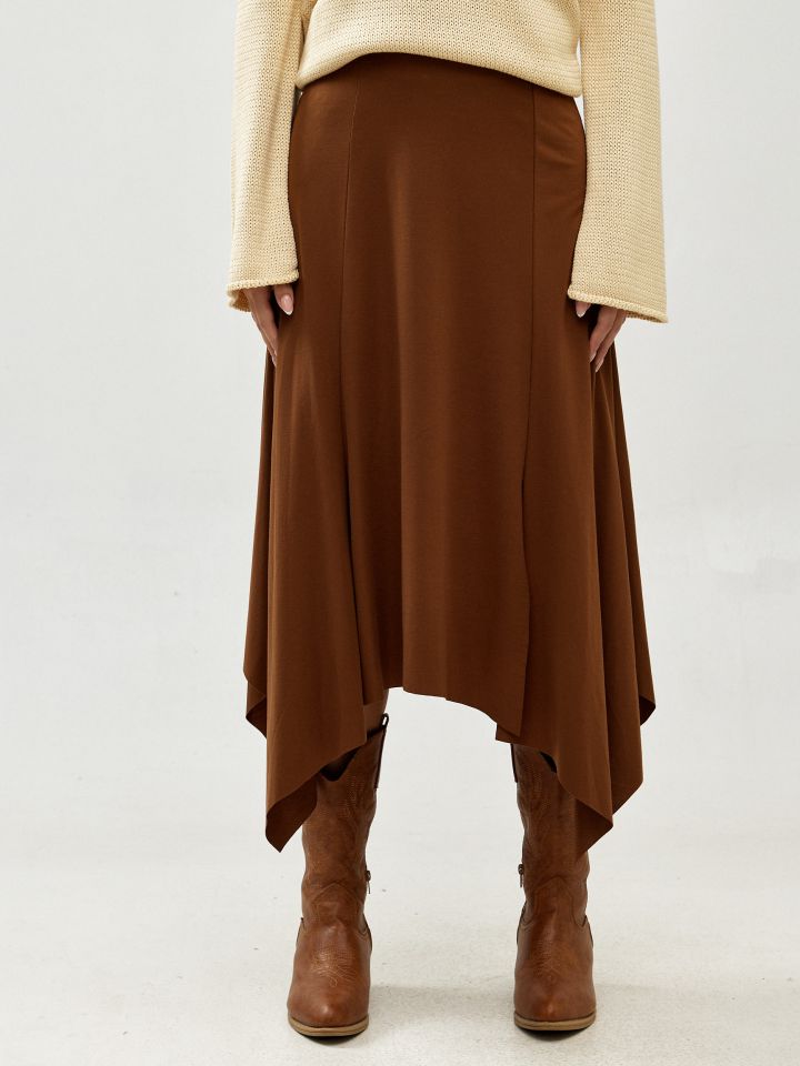 חצאית ג`רסי שליצים