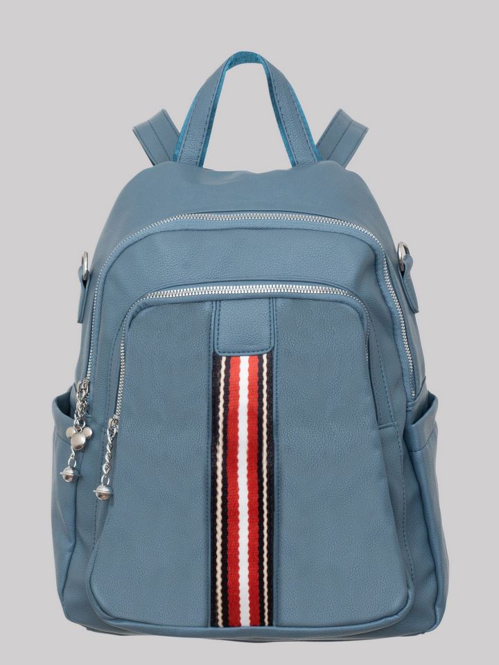 תיק גב פס אדום לבן