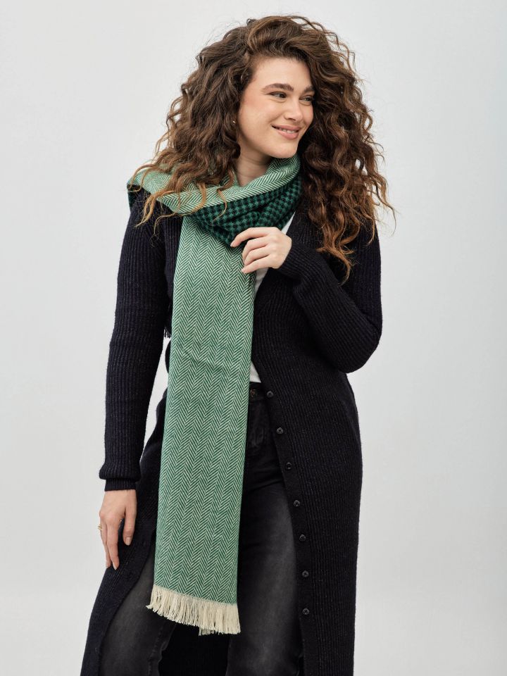 צעיף משבצות