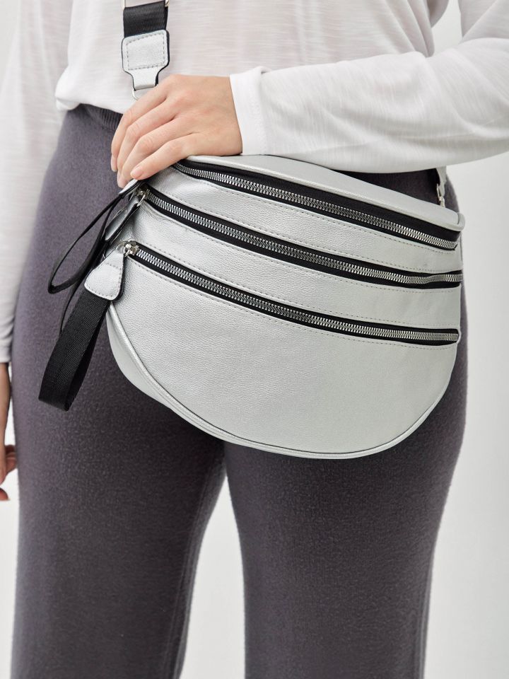 תיק אוכף שלושה רוכסנים