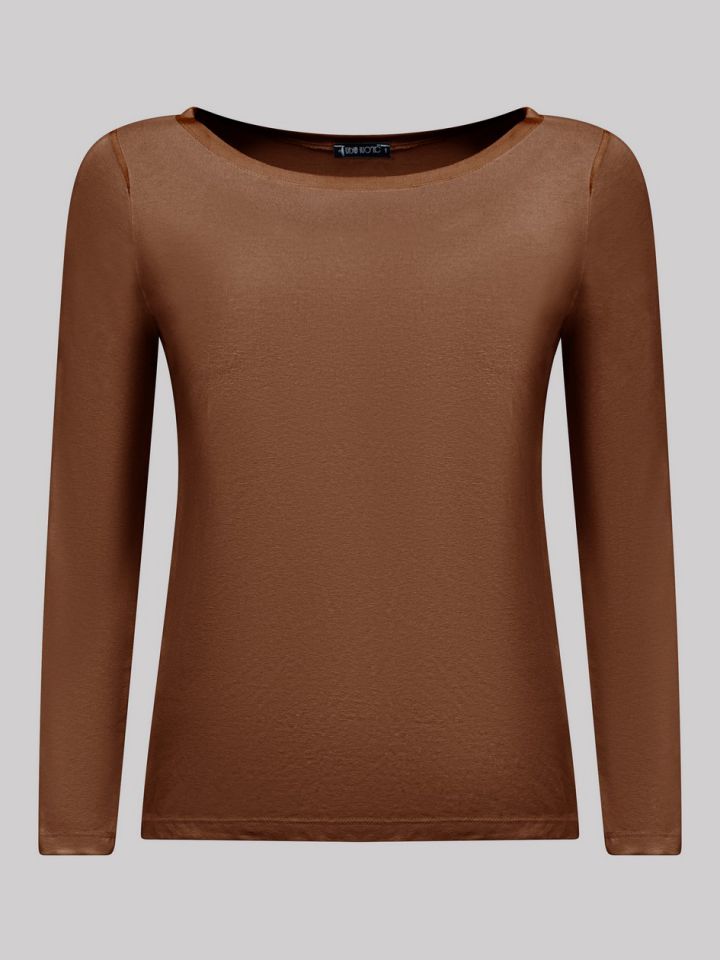 חולצה סירה שרוול ארוך