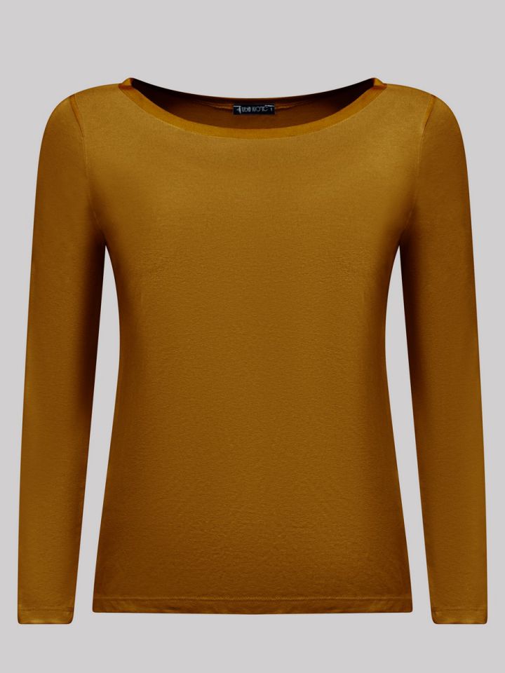 חולצה סירה שרוול ארוך