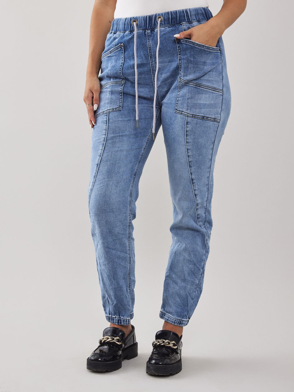 מכנסי ג’ינס גומי