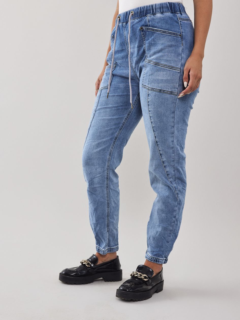 מכנסי ג’ינס גומי