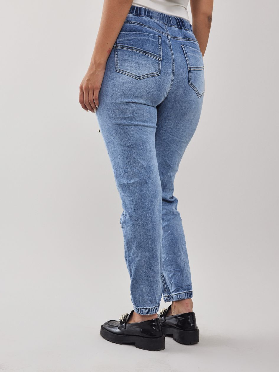 מכנסי ג’ינס גומי