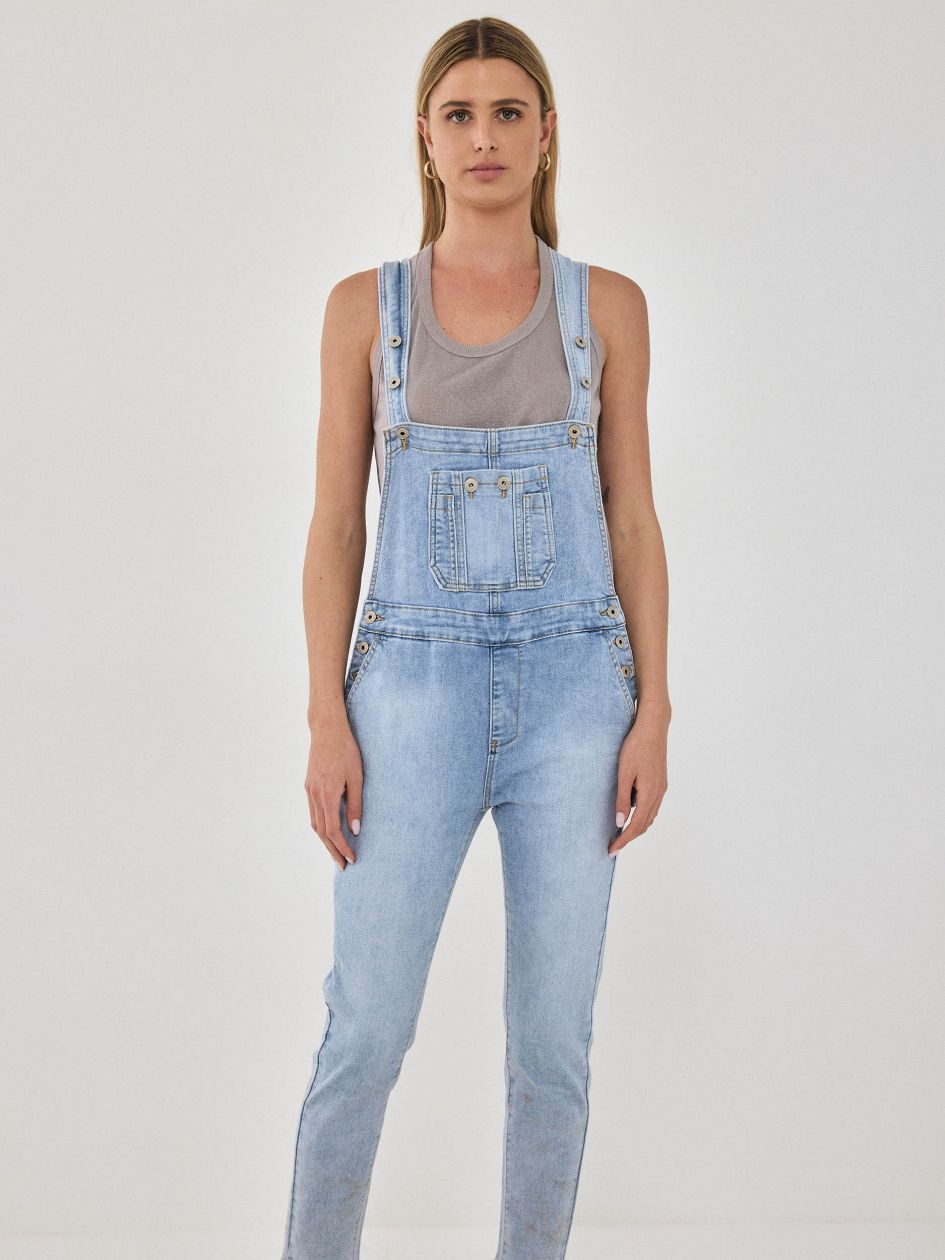 אוברול ג`ינס ארוך