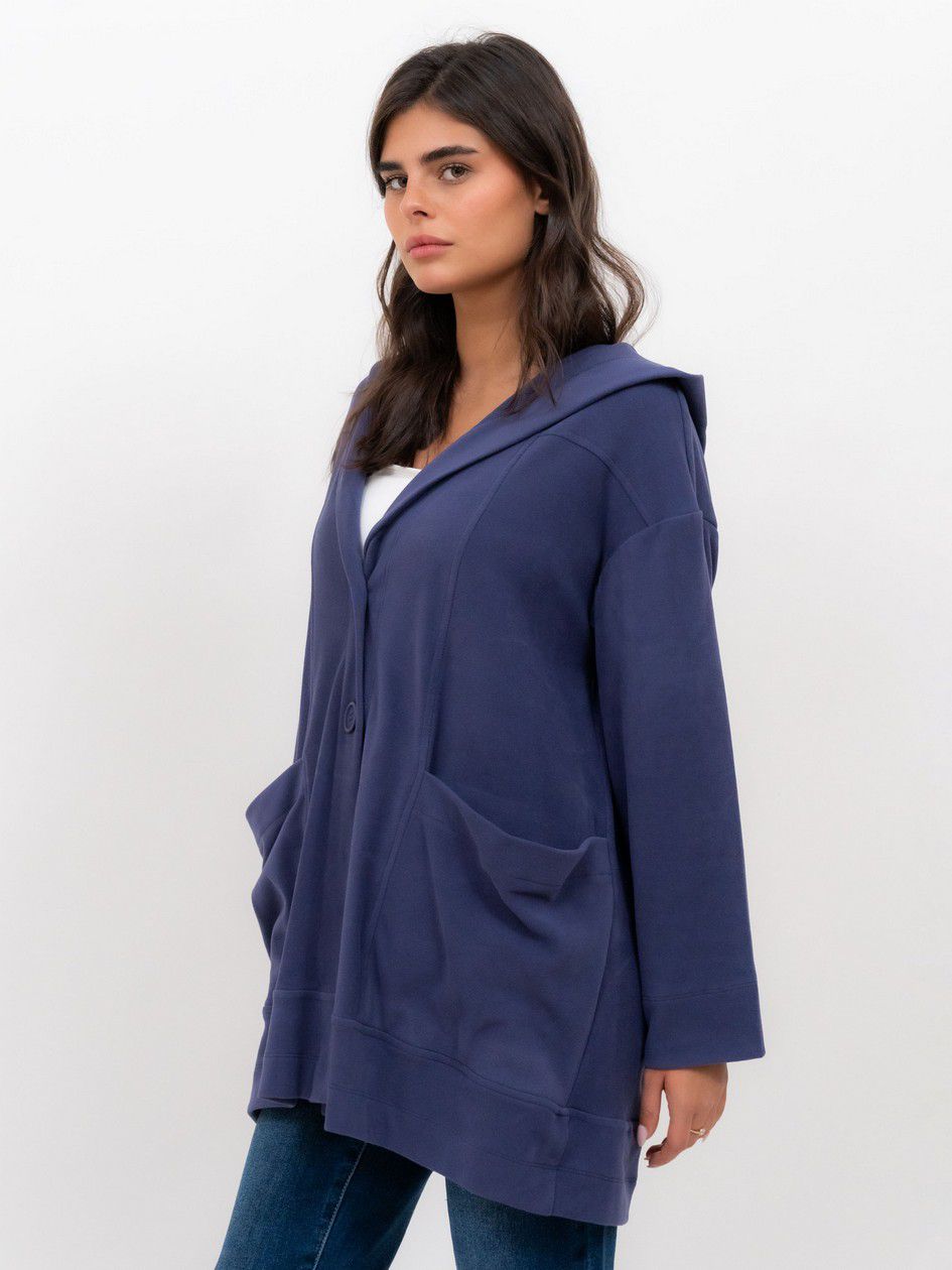 מעיל פליז כיסים