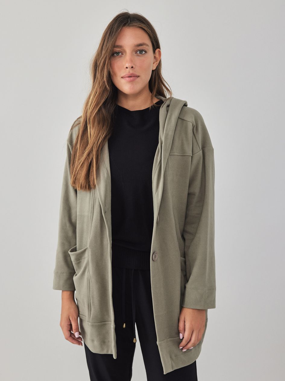 מעיל פליז כיסים