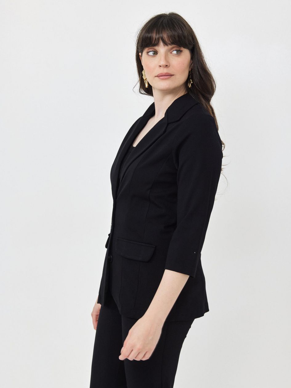 ג`קט קלאסי שרוול 3/4