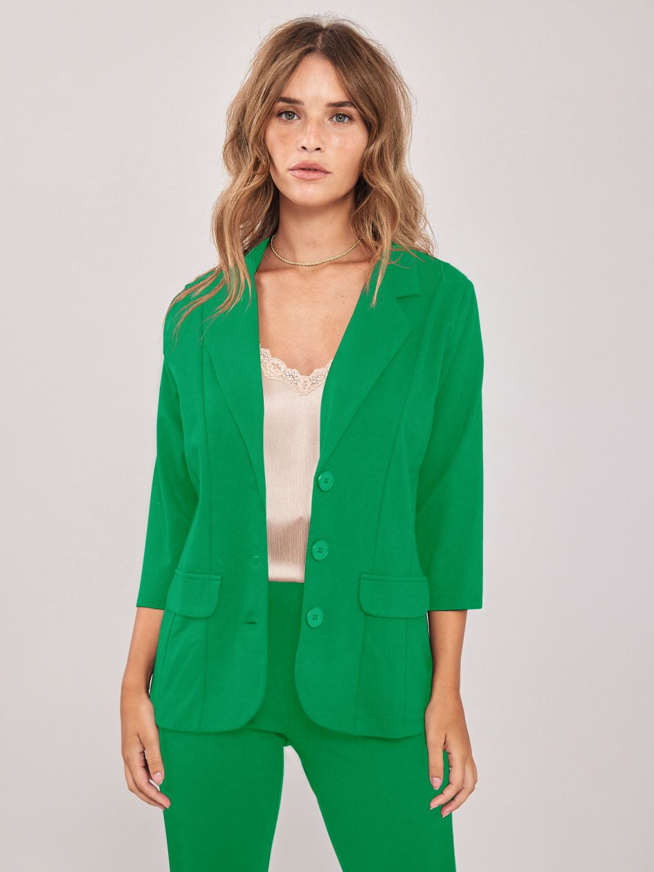 ג`קט קלאסי שרוול 3/4