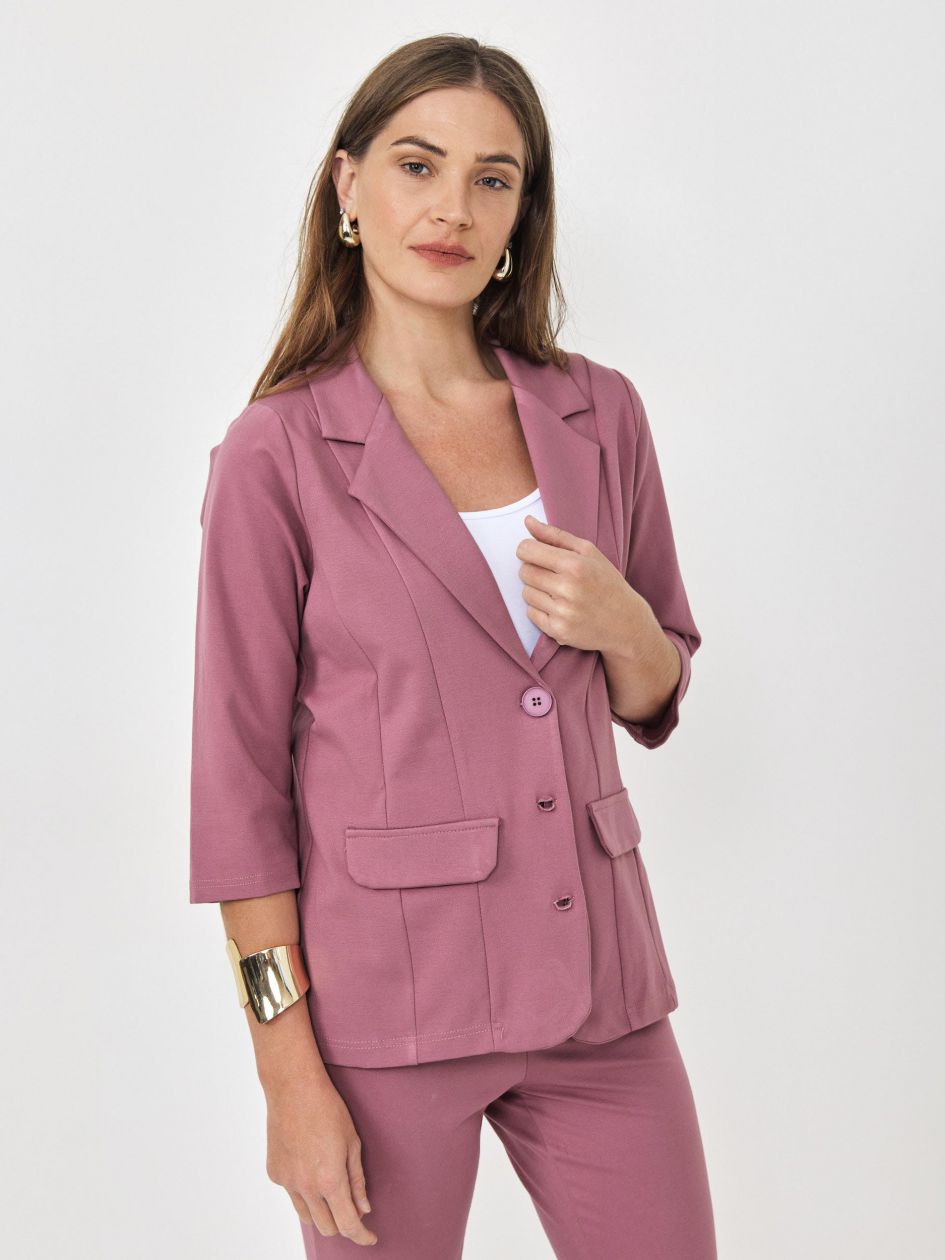 ג`קט קלאסי שרוול 3/4