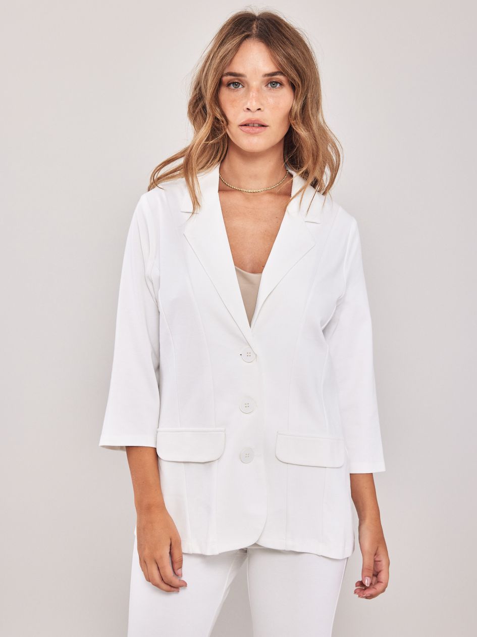 ג`קט קלאסי שרוול 3/4