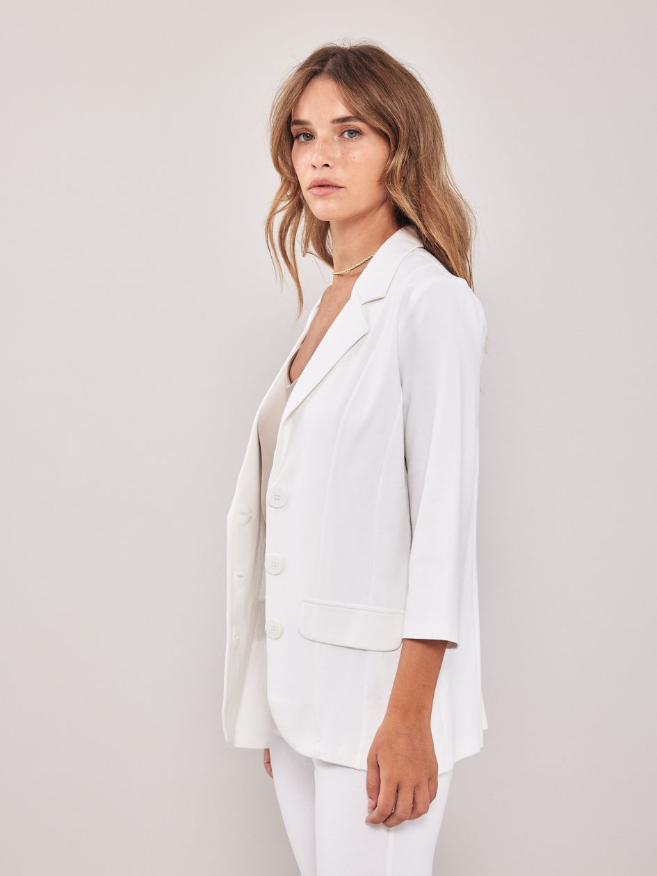 ג`קט קלאסי שרוול 3/4