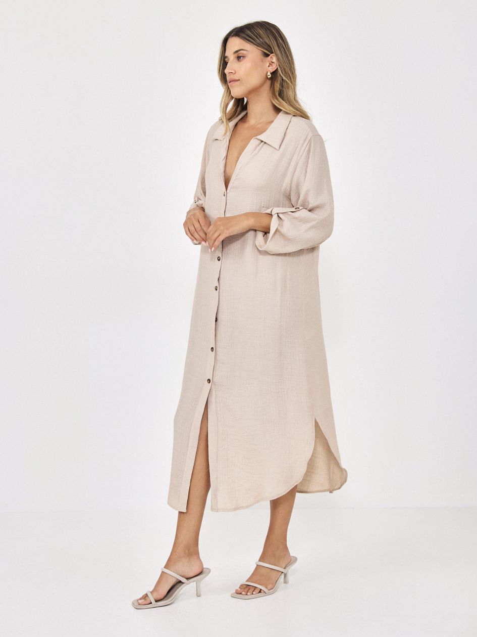 שמלה שרוול קלאפה