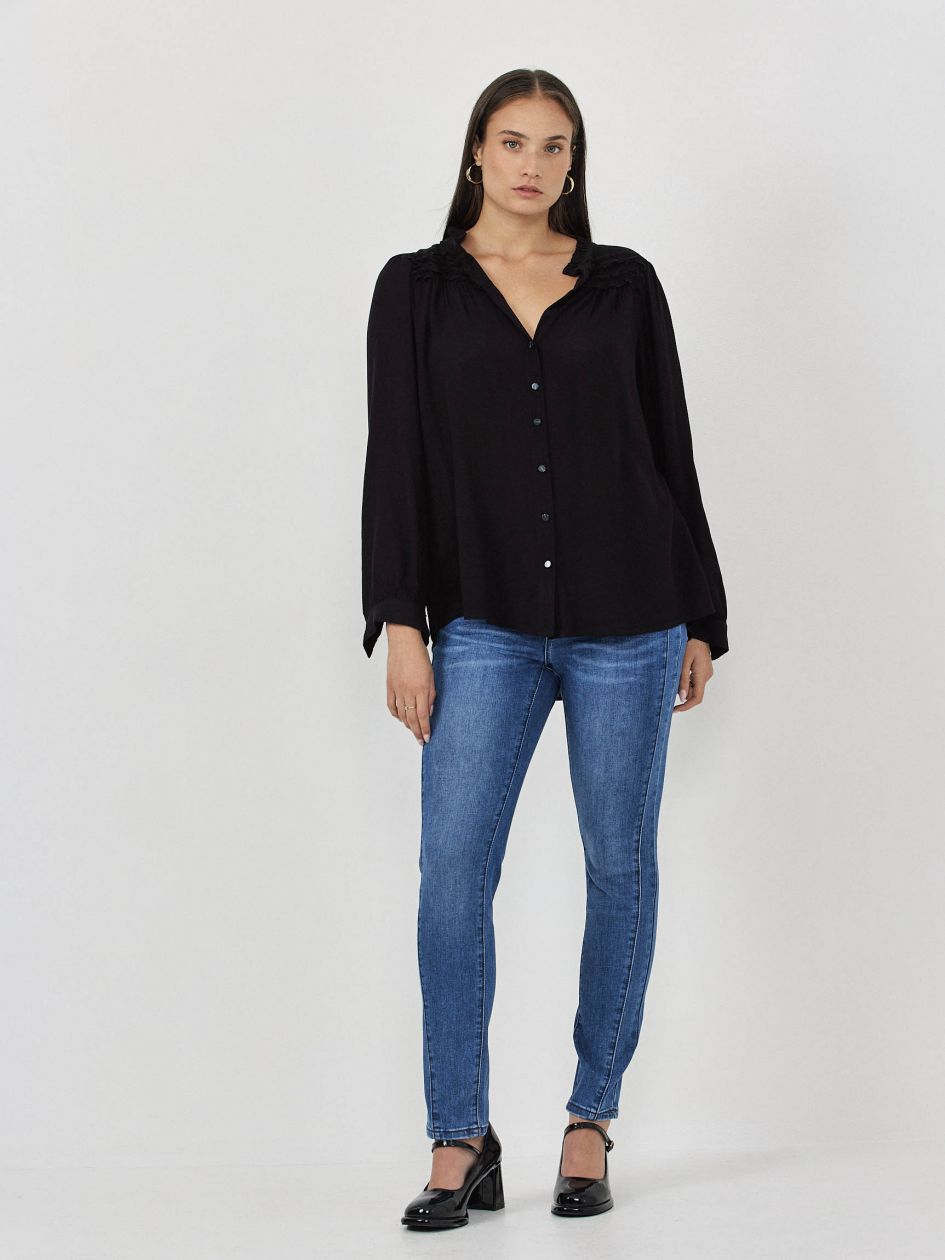 חולצה קרפ וואל