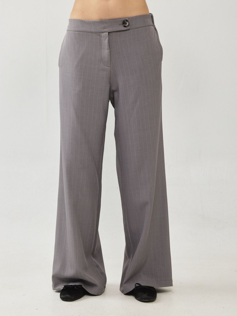 מכנסיים אריג פסים