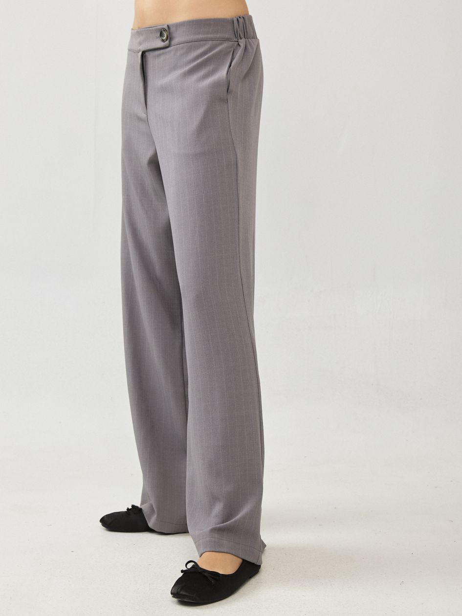 מכנסיים אריג פסים