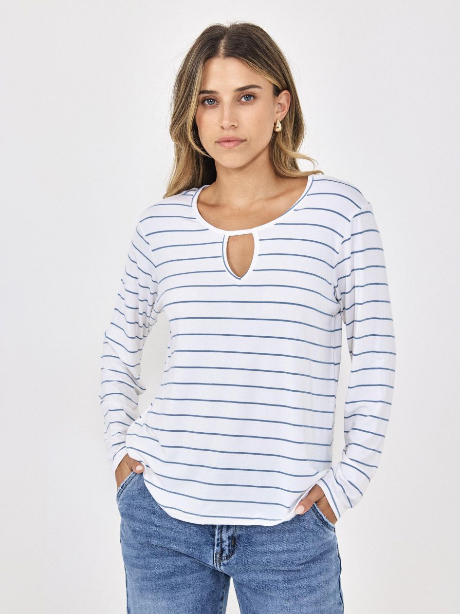 חולצה פסים ניקי