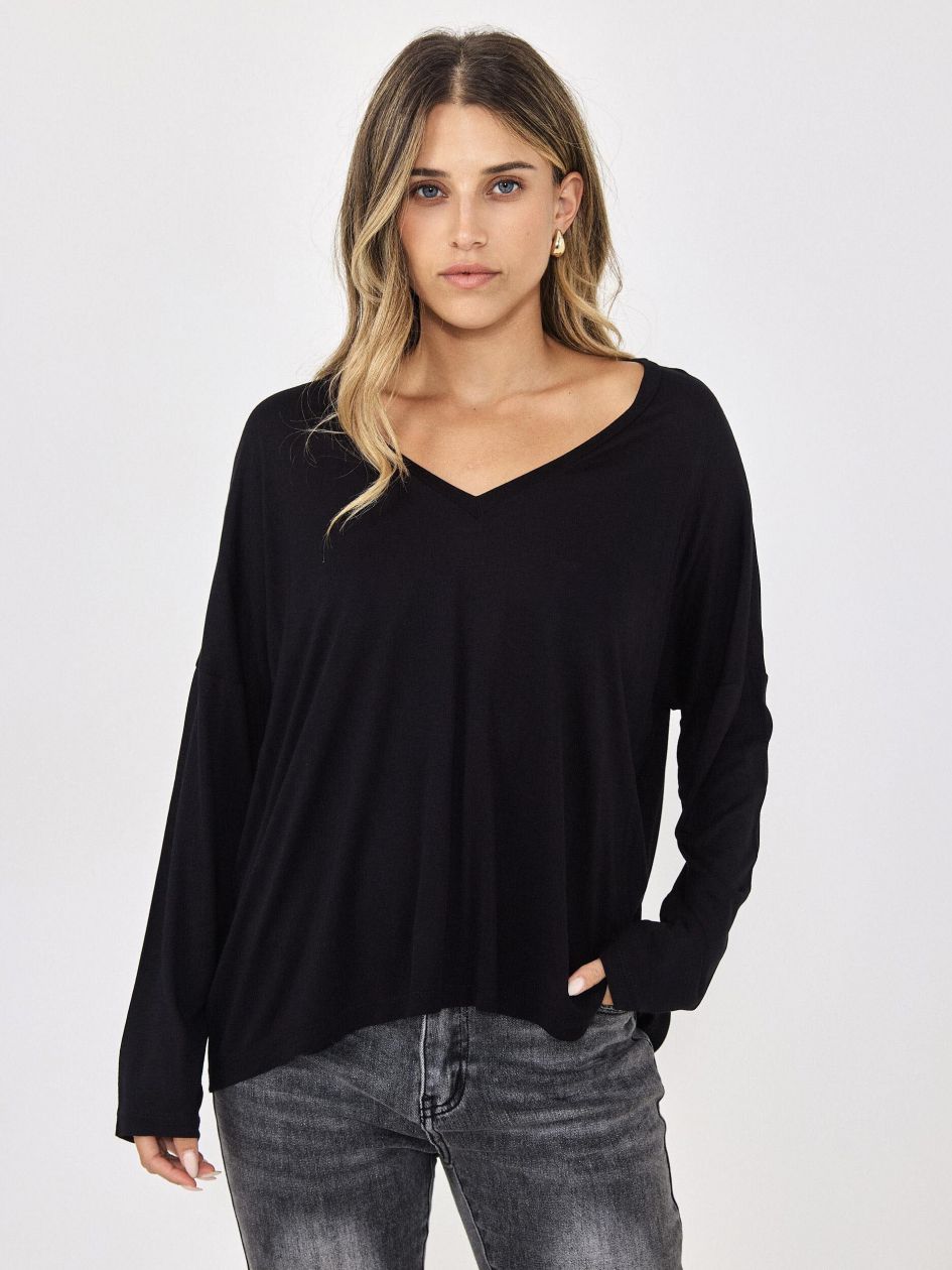 חולצה וי טישו ויסקוזה