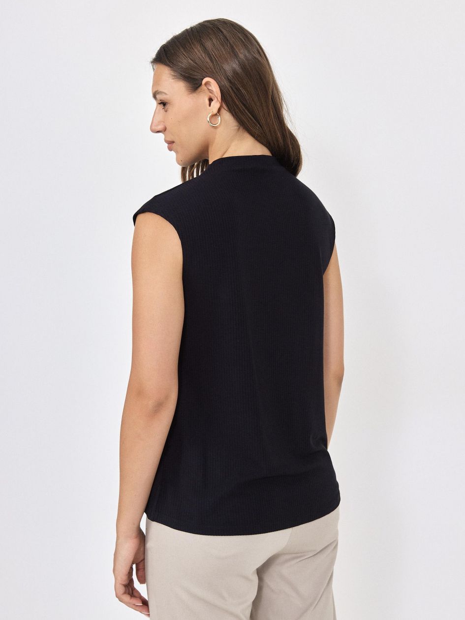 חולצה חצי גולף ריב