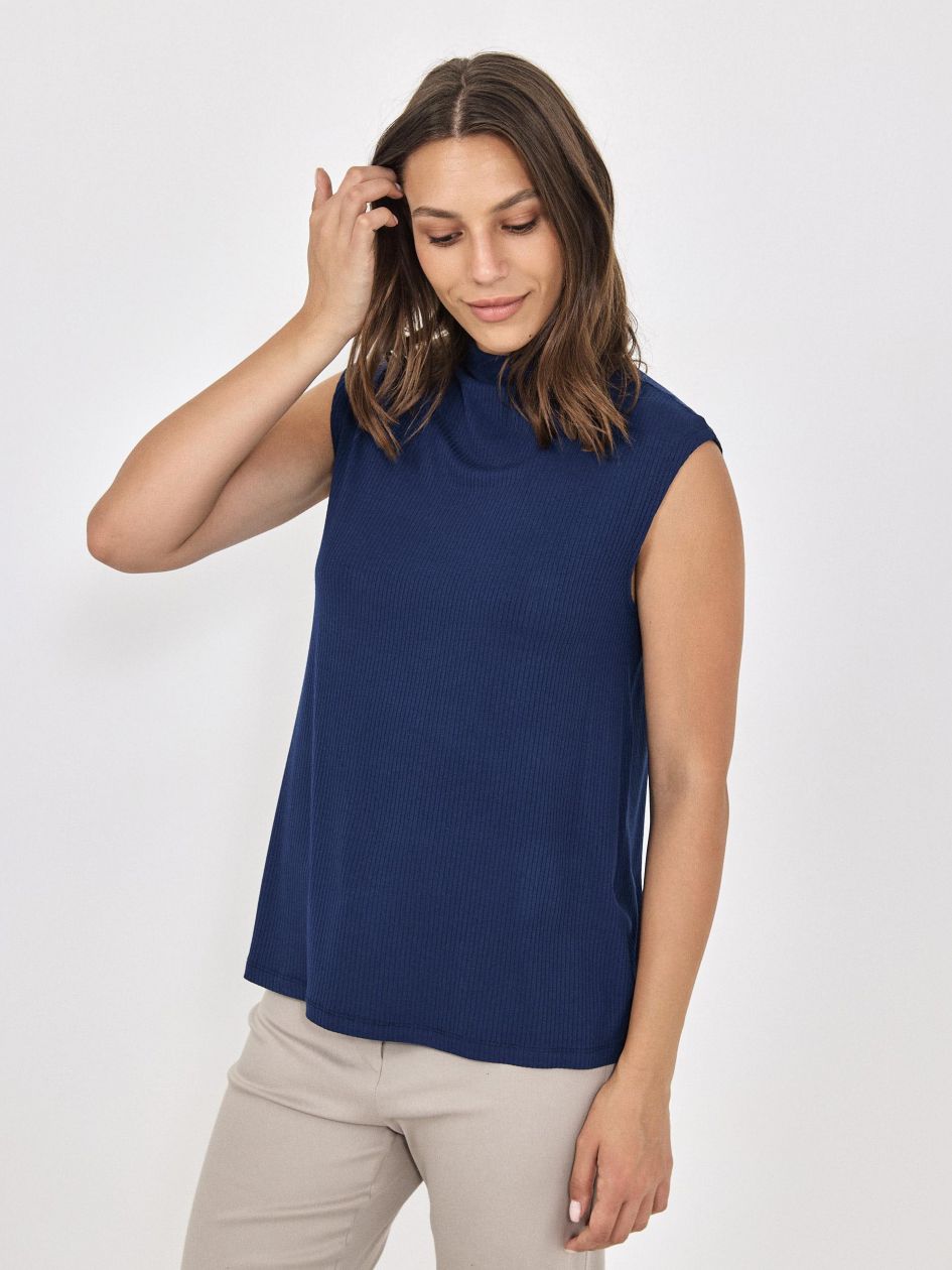 חולצה חצי גולף ריב