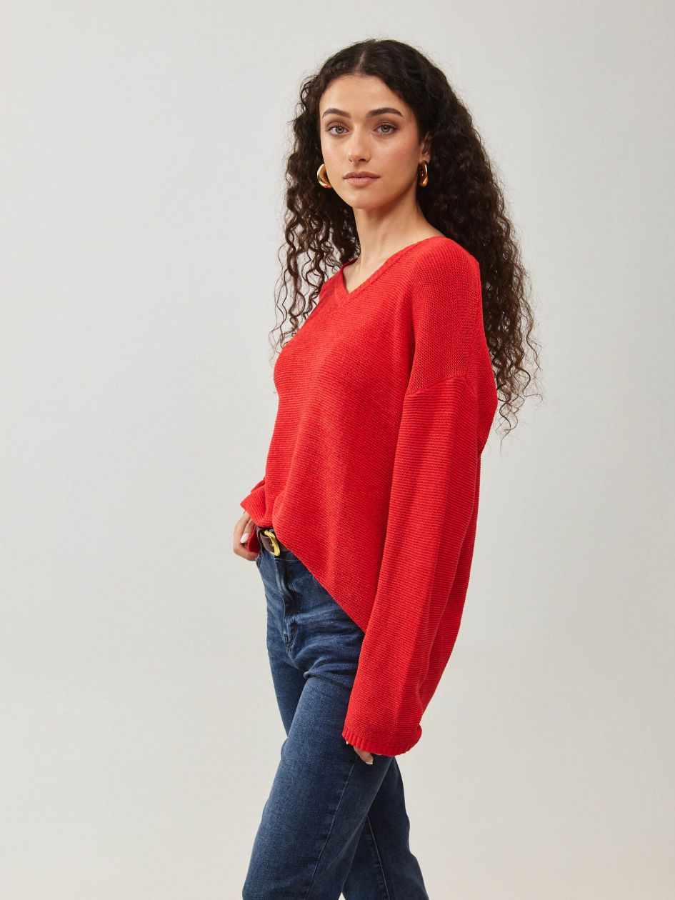 סריג וי חוט 30