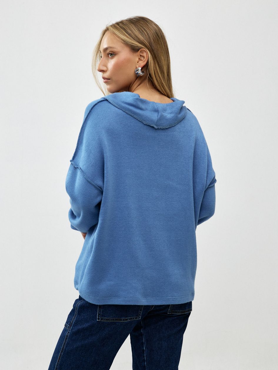 חולצה סריג צווארון